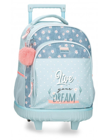 3762921 MOCHILA COMPACT 2R MOVOM LIVE YOUR DREAMS